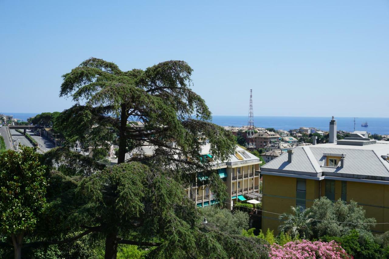 Appartamento Villa Cristina Genua Exteriör bild