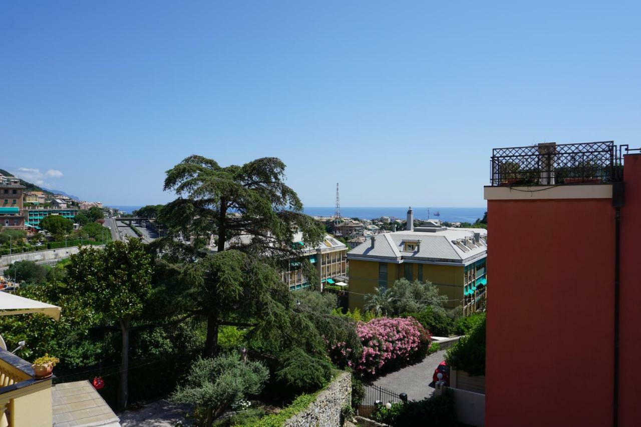 Appartamento Villa Cristina Genua Exteriör bild